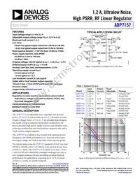 ADP7157ACPZ-01-R2 Datasheet Cover