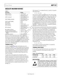 ADP7157ACPZ-01-R2 Datasheet Page 5