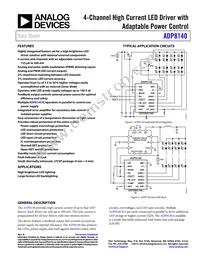 ADP8140ACPZ-1-R7 Datasheet Cover