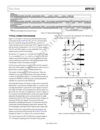 ADPD103BCPZRL Datasheet Page 21