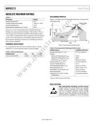ADPD2212ACPZ-R7 Datasheet Page 4
