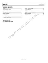 ADR01TUJZ-EP-R7 Datasheet Page 2
