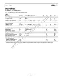 ADR01TUJZ-EP-R7 Datasheet Page 3