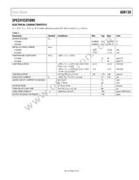 ADR130AUJZ-R2 Datasheet Page 3