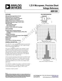 ADR1581ARTZ-R2 Datasheet Cover
