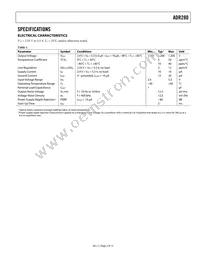 ADR280ARTZ-R2 Datasheet Page 3