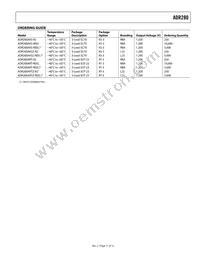 ADR280ARTZ-R2 Datasheet Page 11