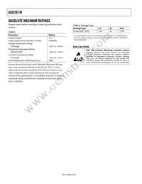 ADR291WFRZ-R7 Datasheet Page 4