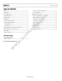 ADR3512WCRMZ-R7 Datasheet Page 2