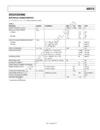 ADR370BRTZ-REEL7 Datasheet Page 3