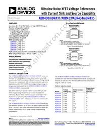 ADR431BR Datasheet Cover