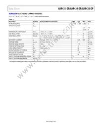 ADR434TRZ-EP Datasheet Page 5