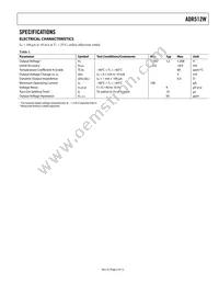 ADR512WARTZ-R7 Datasheet Page 3