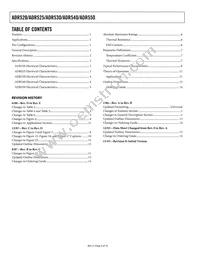 ADR525ARTZ-R2 Datasheet Page 2