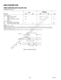 ADSP-2104BPZ-80 Datasheet Page 22