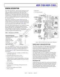 ADSP-21061LKB-160 Datasheet Page 3