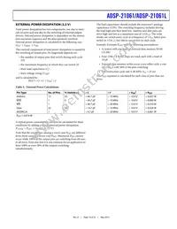 ADSP-21061LKB-160 Datasheet Page 19