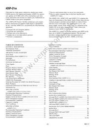 ADSP-2115BPZ-100 Datasheet Page 2
