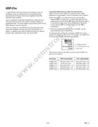 ADSP-2115BPZ-100 Datasheet Page 14