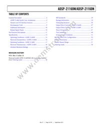 ADSP-21160NKB-100 Datasheet Page 3