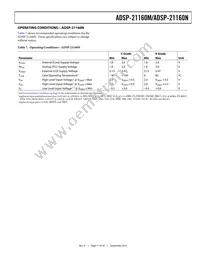 ADSP-21160NKB-100 Datasheet Page 17