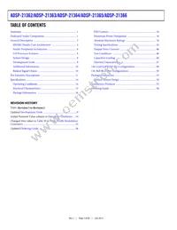 ADSP-21366KBCZ-1AR Datasheet Page 2