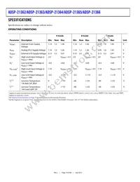 ADSP-21366KBCZ-1AR Datasheet Page 14