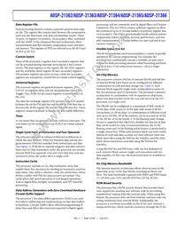 ADSP-21366YSWZ-2AA Datasheet Page 5