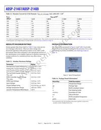 ADSP-21469BBC-3 Datasheet Page 22
