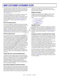 ADSP-21479SBC2-EP Datasheet Page 14