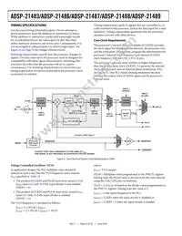 ADSP-21487KSWZ-4BB Datasheet Page 22