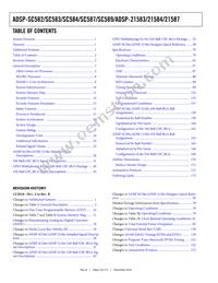 ADSP-21584CBCZ-4A Datasheet Page 2