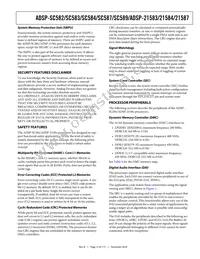 ADSP-21584CBCZ-4A Datasheet Page 15