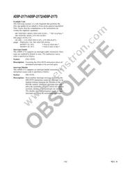 ADSP-2171BSZ-133 Datasheet Page 16