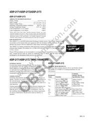 ADSP-2171BSZ-133 Datasheet Page 18