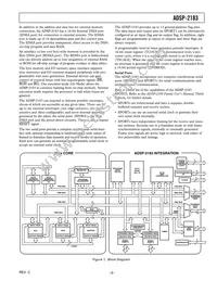 ADSP-2183KCAZ-210 Datasheet Page 3