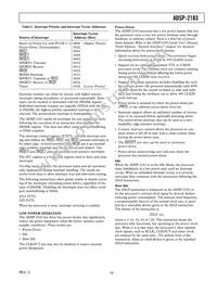 ADSP-2183KCAZ-210 Datasheet Page 5