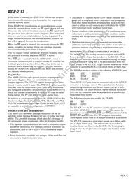 ADSP-2183KCAZ-210 Datasheet Page 10