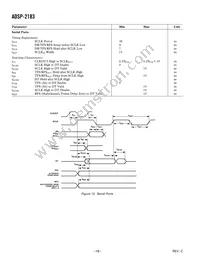 ADSP-2183KCAZ-210 Datasheet Page 18