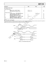 ADSP-2184BSTZ-160 Datasheet Page 17