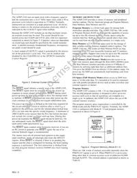 ADSP-2185BSTZ-133 Datasheet Page 7