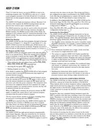ADSP-2185MKCAZ-300 Datasheet Page 16