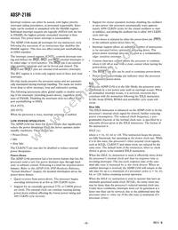ADSP-2186BSTZ-160 Datasheet Page 6