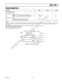 ADSP-2186BSTZ-160 Datasheet Page 17