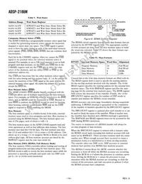 ADSP-2186MKCAZ-300 Datasheet Page 14