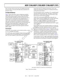 ADSP-2187LBSTZ-210 Datasheet Page 7