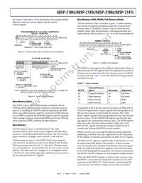 ADSP-2187LBSTZ-210 Datasheet Page 11