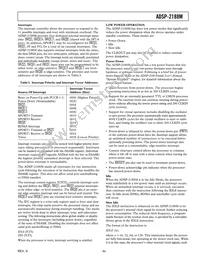 ADSP-2188MKSTZ-300 Datasheet Page 9