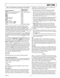 ADSP-2189MKCAZ-300 Datasheet Page 5