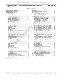 ADSP-2196MKSTZ-160 Datasheet Page 3